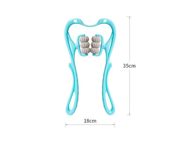 Multifunctional Manual - Six-wheel Neck Massager